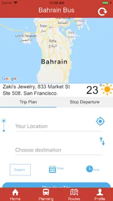 Bahrain Bus android App screenshot 3